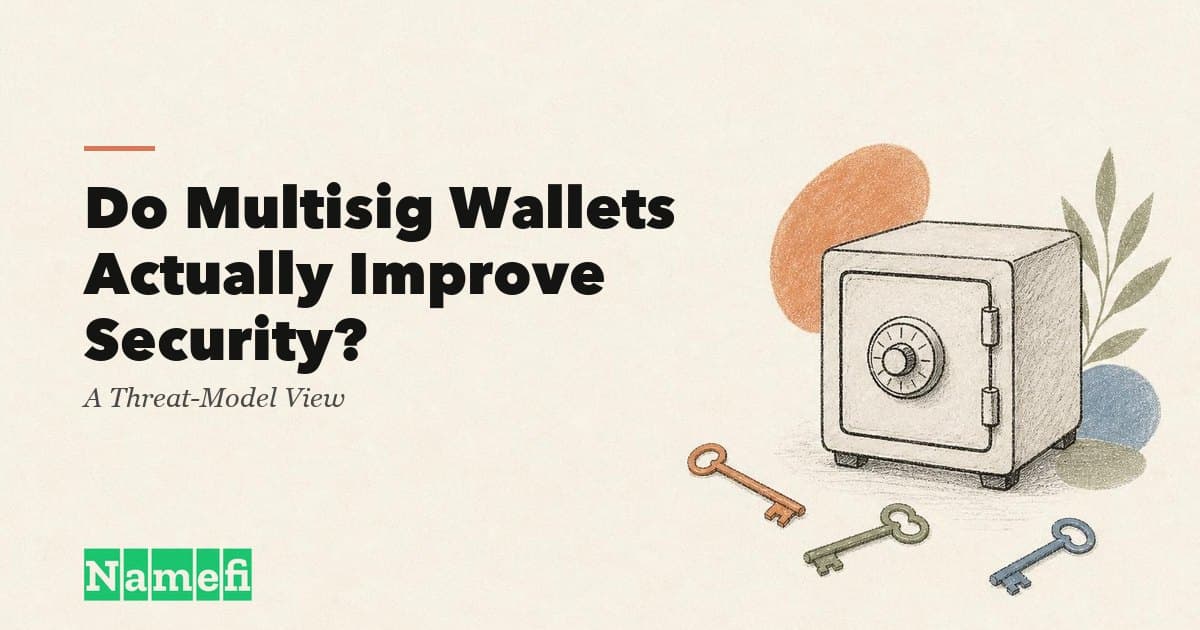 Do Multisig Wallets Actually Improve Security? A Threat-Model View