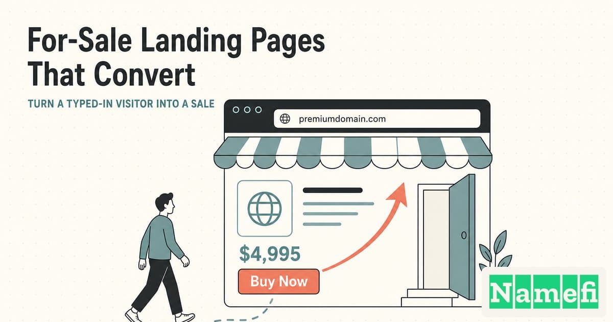 For-Sale Landing Pages That Convert