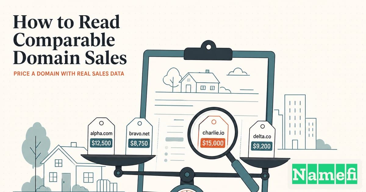 How to Read Comparable Domain Sales (Comps)