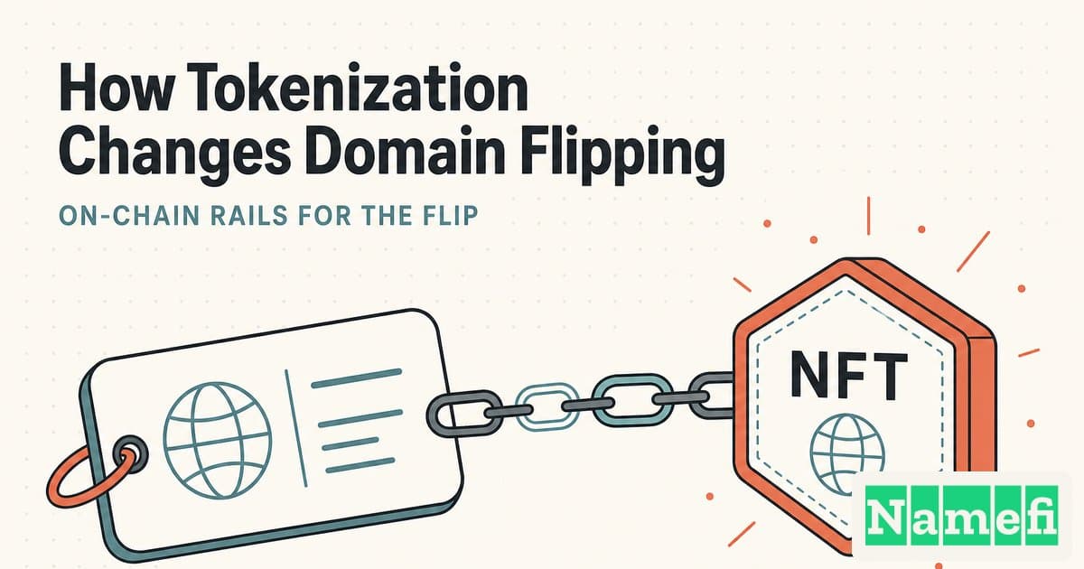How Tokenization Changes Domain Flipping