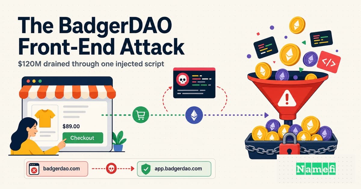 The BadgerDAO Front-End Attack: $120M Drained Through One Injected Script