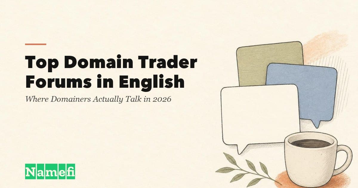 Top Domain Trader Forums in English: Where Domainers Actually Talk in 2026