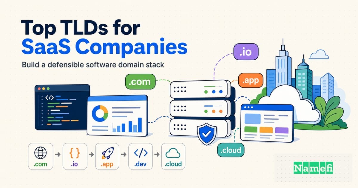 Top 10 TLDs You Should Secure for Your SaaS