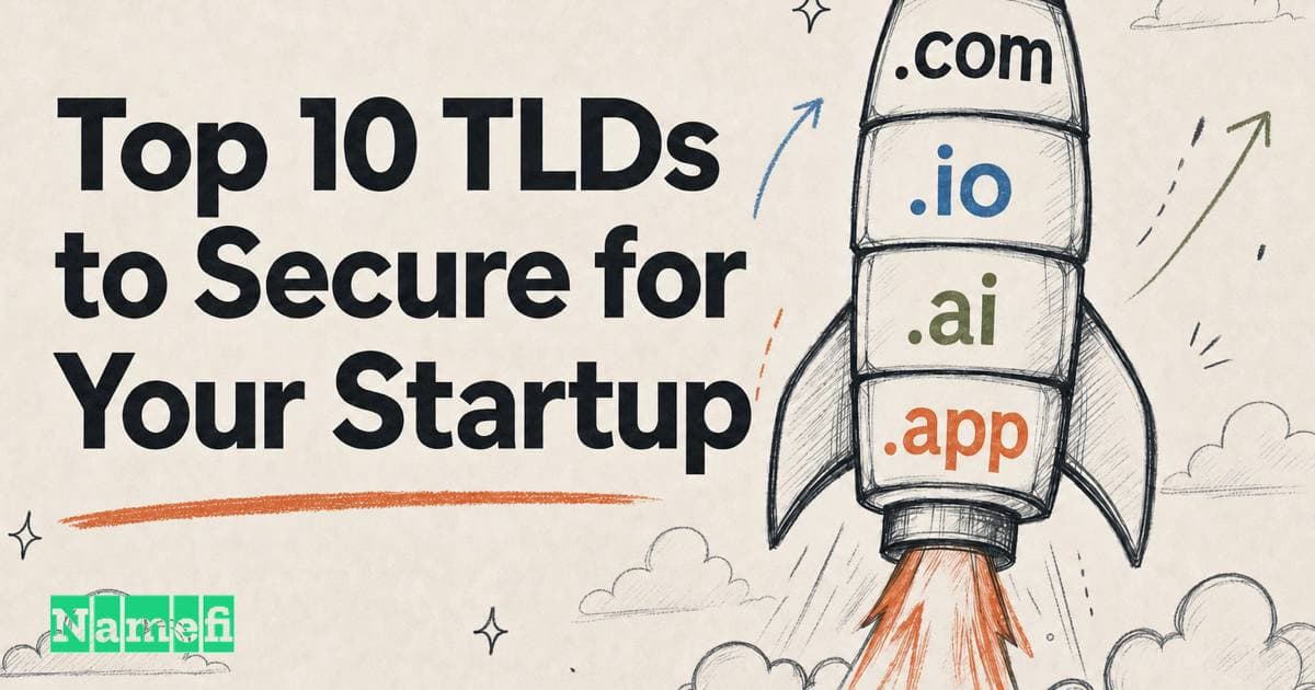 Top 10 TLDs You Should Secure for Your Startup