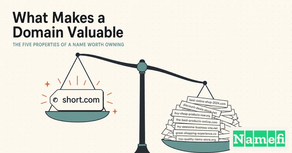What Makes a Domain Name Valuable